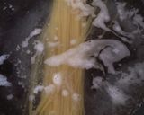 ひとりランチにぴったり！納豆パスタ作り方1写真