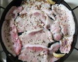 マスタード味の豚肉ソテー♪パン粉グリル作り方6写真