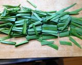 ニラの中華風パスタ作り方3写真