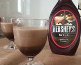 砂糖なしチョコシロップで二層チョコプリン作り方5写真