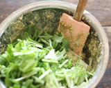 爽やか◎水菜とまるごとアボカドの白和え作り方3写真