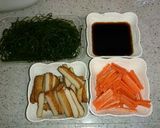 切り昆布とさつま揚げの煮物♪作り方1写真