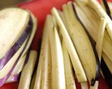 茄子と豚しゃぶの簡単ランチプレート♪作り方1写真