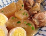 我が家の『簡単！大根とタマゴの煮物♪』作り方9写真