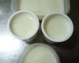 超簡単☆ゼラチンで固める牛乳プリン作り方3写真