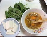 簡単 アイスプラントと長芋の卵焼き作り方1写真