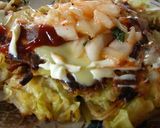 辛うまっ！☆お好み焼きの食べ方☆作り方1写真