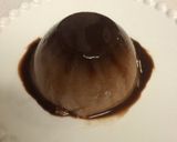 砂糖なしチョコシロップで二層チョコプリン作り方7写真