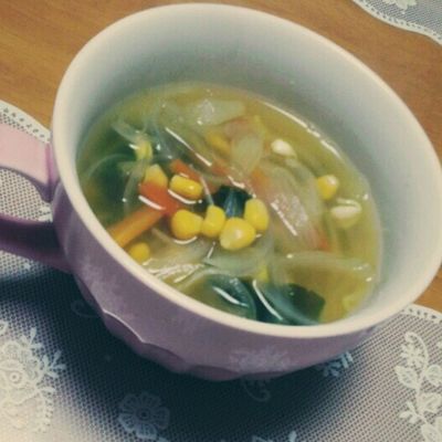 コンソメスープページ 優しいコンソメスープ by あやちあやち 【クックパッド】 簡単おいしい