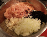 れんこんとヒジキの和風ハンバーグ作り方4写真