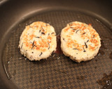 れんこんとヒジキの和風ハンバーグ作り方7写真
