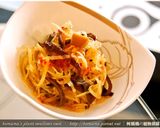 酸辣黑菇醬拌青木瓜絲．柯媽媽の植物燕窩作り方5写真