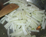 速攻で作る☆彡大根と鶏むね肉炒め☆彡作り方3写真