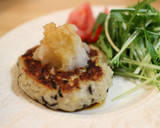 れんこんとヒジキの和風ハンバーグ作り方8写真