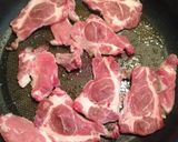 我が家のまかない飯‼︎豚キム納豆作り方1写真