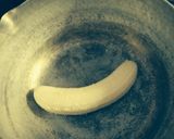 離乳食のミルクバナナゼリー　作り方1写真