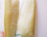 油カレイのムニエル♪柚子胡椒キノコソース作り方1写真