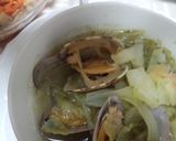 あさりとキャベツのジェノベーゼスープ作り方3写真