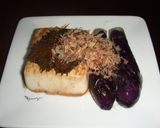 豆腐と茄子のステーキ?大葉にんにく醤油で作り方4写真