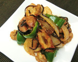 トマト味。　ちくわと野菜の塩昆布炒め作り方12写真