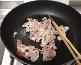 豚肉と春キャベツのトマト炒め作り方2写真