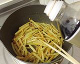 【新じゃがとセロリのカレーきんぴら】作り方8写真