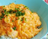 エビと卵のスイチリトマトソース丼作り方9写真