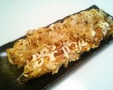 素麺リメイクでお好み焼き作り方5写真