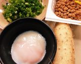 ♪お昼に美味しい温たかとろろ納豆そば♪作り方3写真