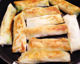お弁当にも!そら豆のチーズ春巻き作り方3写真