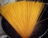 新たけのことツナのガーリックパスタ作り方2写真