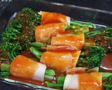 足長ブロッコリーのチーズ焼き作り方5写真
