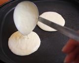 フルーツヨーグルトで♪しっとりパンケーキ作り方5写真