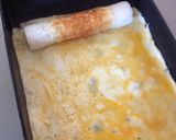 お弁当に♪ほうれん草ｉｎ竹輪の卵焼き作り方5写真