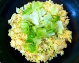 簡単！市販の素不要でパラパラレタス炒飯作り方11写真