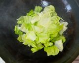 簡単！市販の素不要でパラパラレタス炒飯作り方3写真
