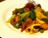 簡単！市販の素不要でパラパラレタス炒飯作り方18写真