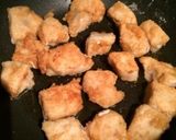 ヘルシー＊鶏むね肉とパプリカの酢豚風作り方3写真
