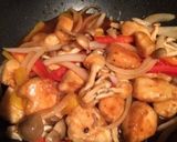 ヘルシー＊鶏むね肉とパプリカの酢豚風作り方5写真
