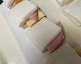 ふわとろリッチ♪はんぺんのハムチーズ焼き作り方3写真