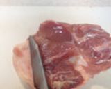 ガッツリでもさっぱり✩鶏ももの葱ポンのせ作り方1写真