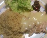 鶏肉のレモンソース　クスクス添え作り方8写真