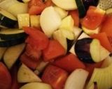 ラタトゥイユ風チキン煮込み作り方1写真