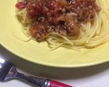 たっぷりミートソース作り方10写真