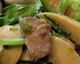豚とたけのこのオイスターソース炒め作り方6写真