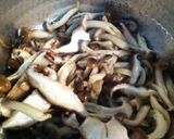 キノコと豚肉の酒蒸煮作り方2写真