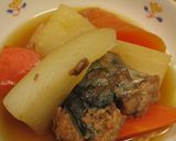 ワンルームご飯★大根とサバ缶の煮物作り方5写真