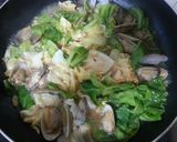 あさりと春キャベツの蒸し焼き作り方5写真
