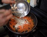 にんじんのたらこ炒め作り方7写真
