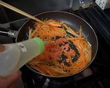 にんじんのたらこ炒め作り方8写真